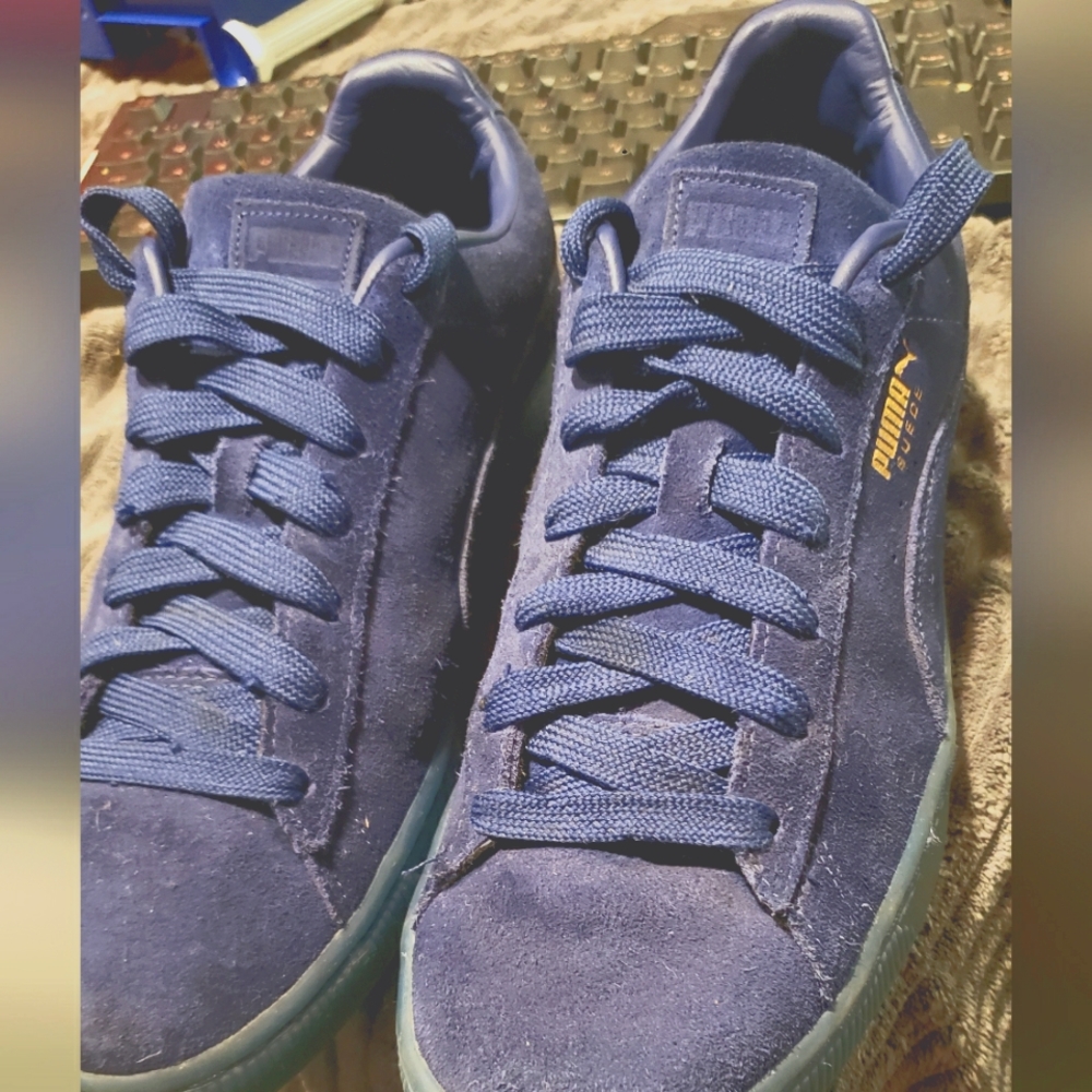 Puma suede shoes